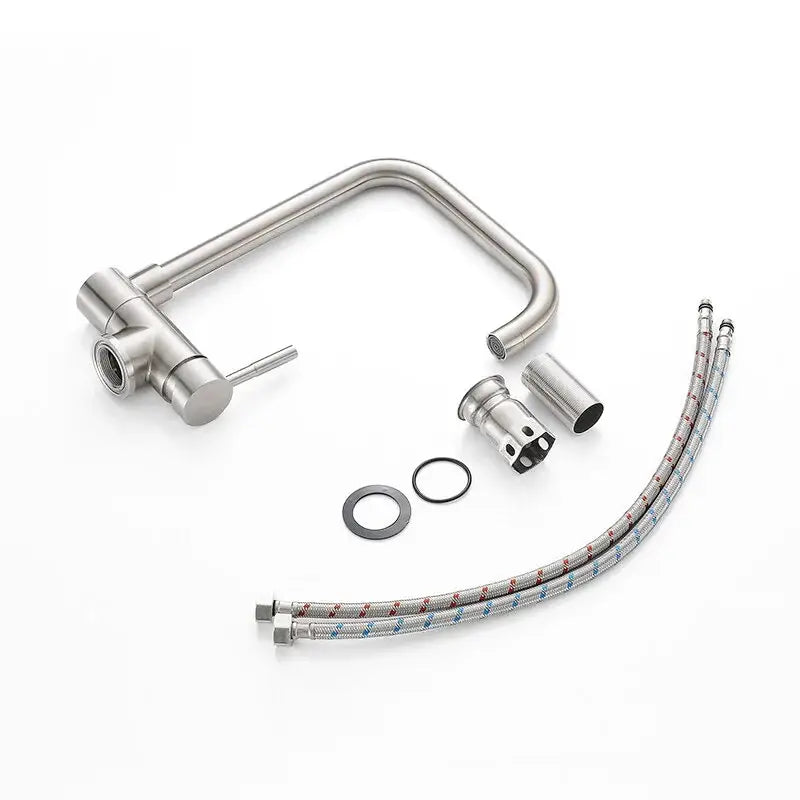 Faltbare Küchenarmatur aus Edelstahl - Ansicht 12
