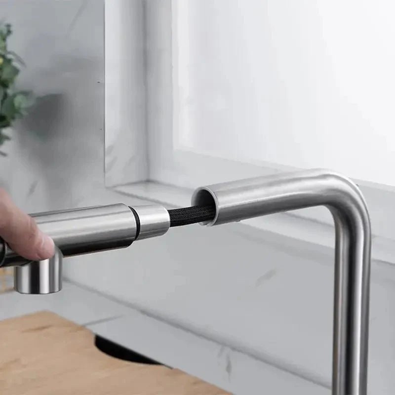 Absenkbare Vorfensterarmatur mit Brause - Ansicht 7