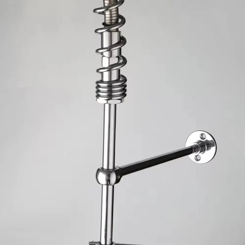 Industrie Küchenarmatur mit sichtbarer Zugfeder - Ansicht 9